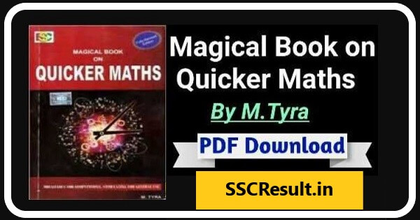 Magical book on quicker maths by m tyra latest edition pdf free download