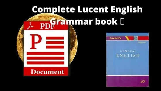 English Grammar Class Handwritten Notes PDF Download