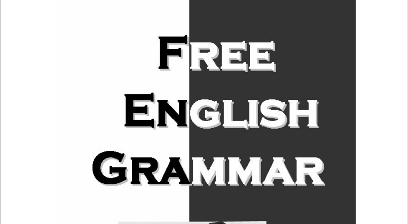 Free English Grammar Book PDF
